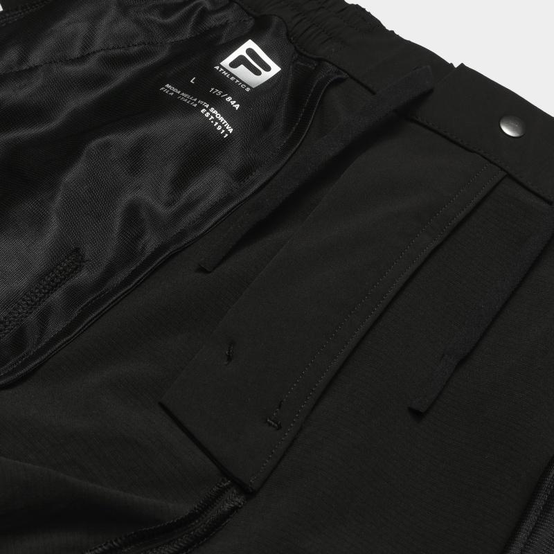 FILA A.P. Loose Comfortable Versatile Fashion Trendy Casual Pants Men bottoms Deep-Black A11M621812FBK