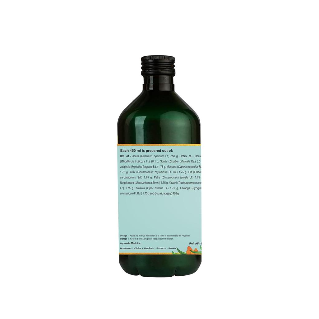 Kerala Ayurveda Jeerakarishta 450 Ml Postpartum Digestive Tonic For Better Post Delivery Health