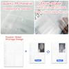 4 Pockets Top Loading Card Sleeves (200 Pockets) – Double-Sided Page Protector for 6 Ring Binder, Holds 2.7"x3.7" Cards: Kpop Photocard, Game
