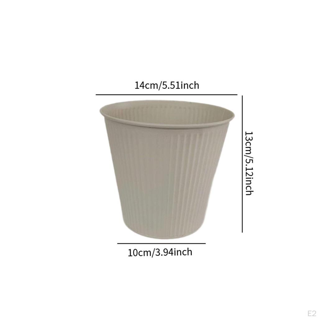 2 Stück Blumen Eimer Töpfe Stifthalter Outdoor Topf Make-up Pinsel Behälter für Zuhause Schreibtisch