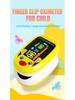 Rechargeable Children's OLED Pulse Oximeter Clip: Measures Blood Oxygen & Heart Rate