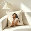 Ssza Solana Rowe Music Icon Pillow Case Square Doublesided Sofa Cushion Cover Bedroom Bedside Pillow
