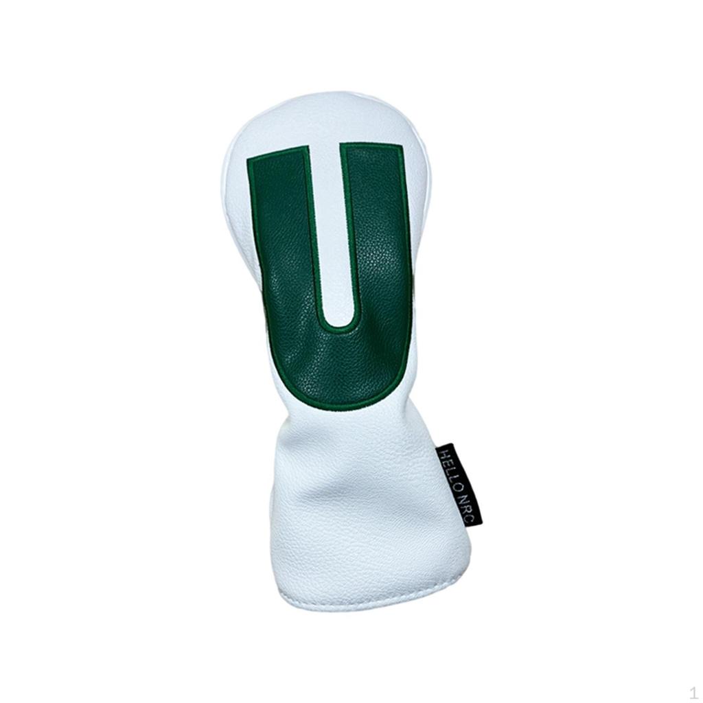 Faux-Leder Golfschläger-Tasche, Holzschutz, Stilvolle Abdeckung für Putting und Training