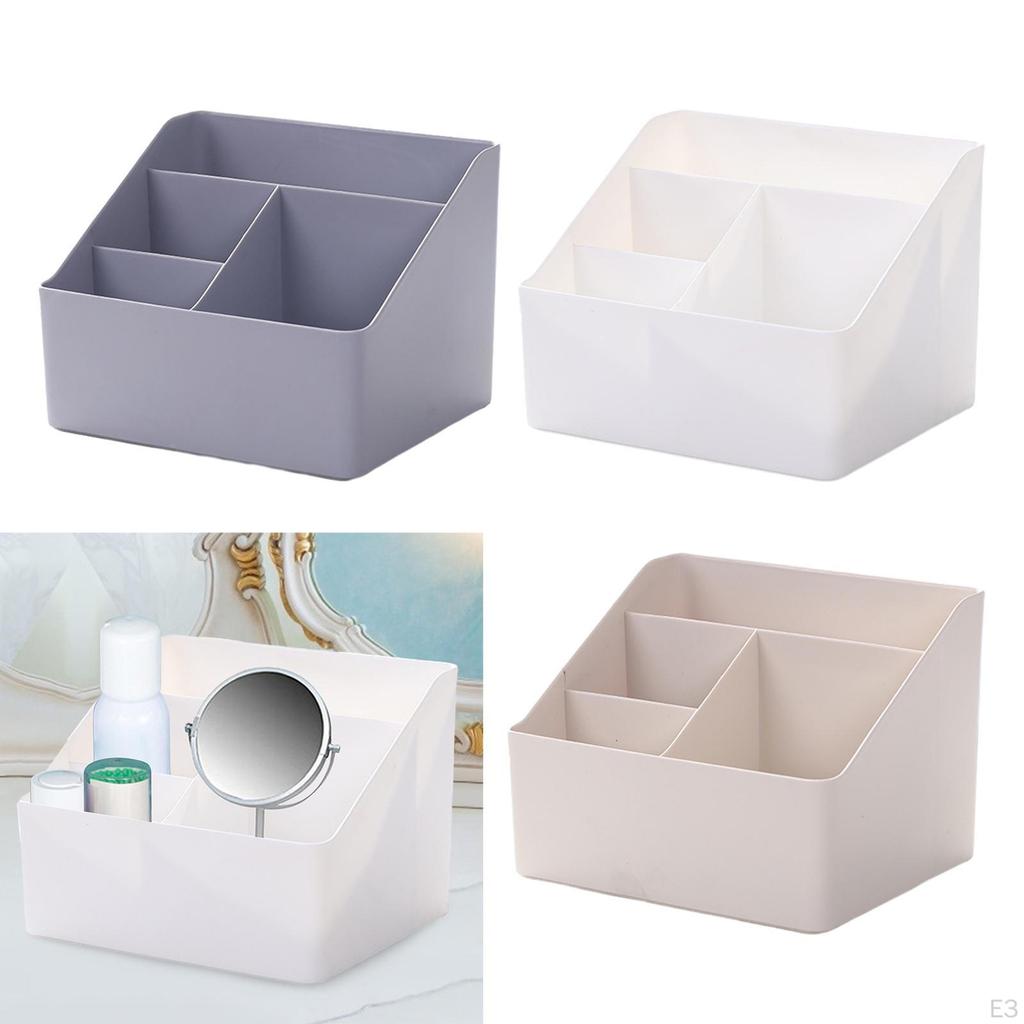 Desktop Storage Box Cosmetic Case Desk Organization Display Tabletop Organizer for Dresser