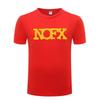 Hudba Punk Rock Trička NOFX Unisex Hip Hop Krátký rukáv O Výstřih Bavlněné Unisex tričko Cool Funny Streetwear Top Tričko Velká velikost Léto
