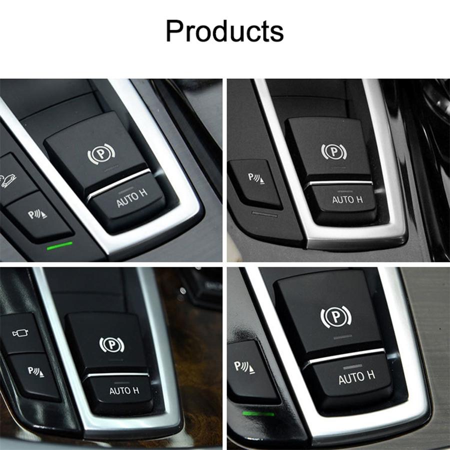Auto Handbremse Parkbremse P Knopfschalter Abdeckung Für BMW 5 7 Serie F01 F02 F07 F10 F11 F18 F30 520 523