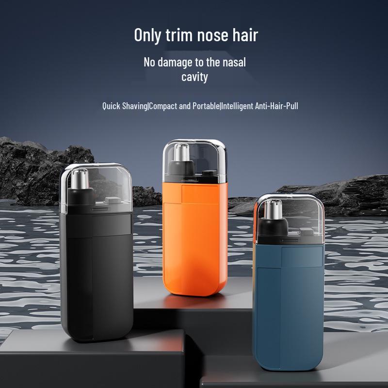 

New Rechargeable Men s Electric Nose Hair Trimmer – Portable & Compact Shaver with Newcomer Discount