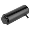 Réservoir de récupération d'eau de refroidissement pour radiateur en aluminium 80 ml Réservoir de trop-plein Automobile Universel Noir