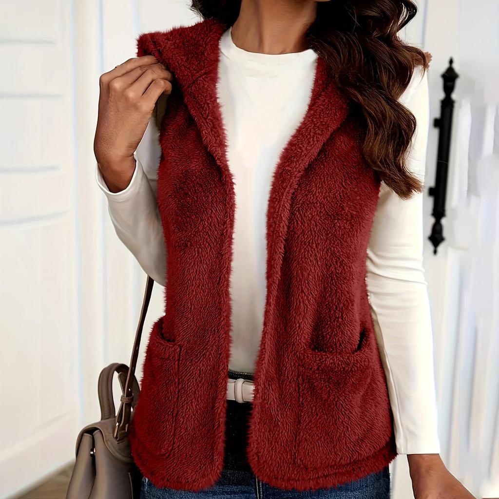 Women's Fashionable Zippered Long-Sleeved Loose-Fit Jacket