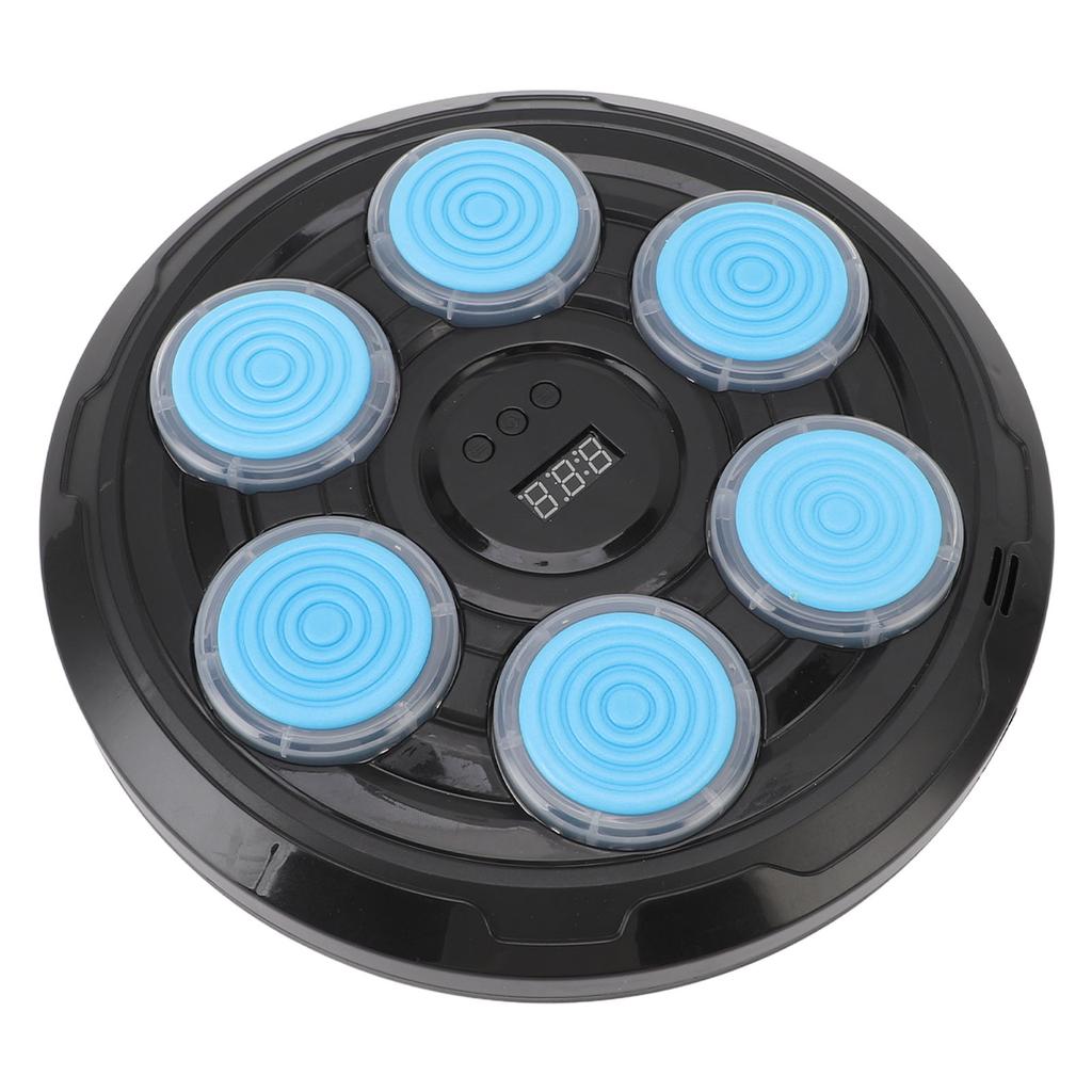 6 Key Boxing Wall Target Responsive Improve Reacting Ability Music Punching Machine for Training