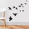(Νικήτα) Αυτοκόλλητα τοίχου Birds Αφαιρούμενη διακόσμηση δωματίου Vinyl Art DIY BK