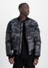 Winter Jacket Alpha Industries Ma-1 Puffer Bomber Jacket (138116C) Black Camouflage