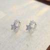 Pendientes de Estrella S925: Diseño de Nicho, Lujo Ligero, Sensación de Alta Gama, Aros y Brazaletes para Orejas para Mujer