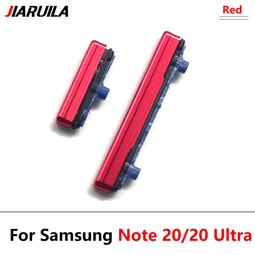 NEW Replacement Power Button + Volume Side Button Repair Parts For Samsung Note 10 Lite / Note 20 Ultra / S7 Plus SM T970