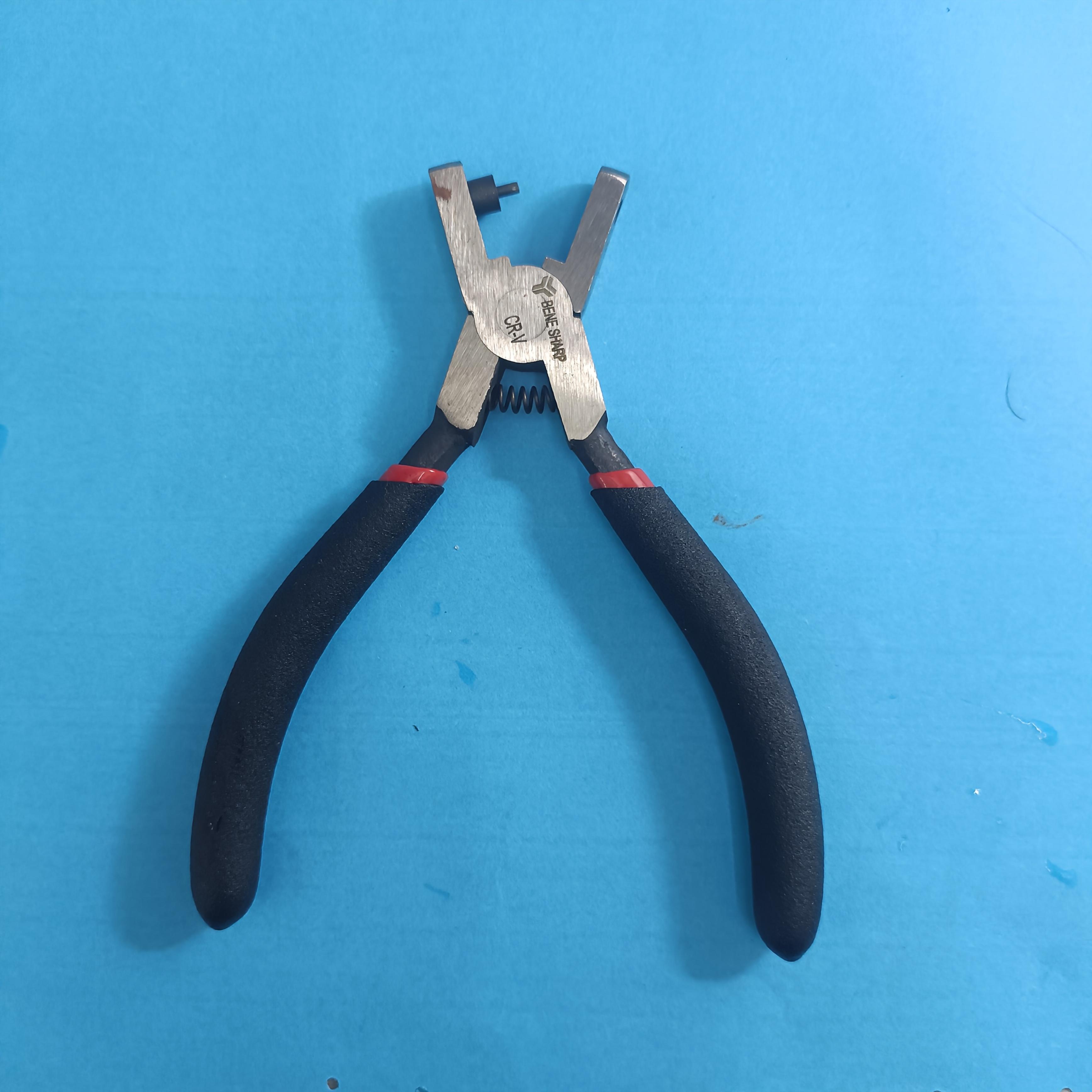 

1 шт. Универсальный ручной инструмент для пробивки искусственной кожи для ремешков часов, сандалий и ремней - Прочная углеродистая сталь