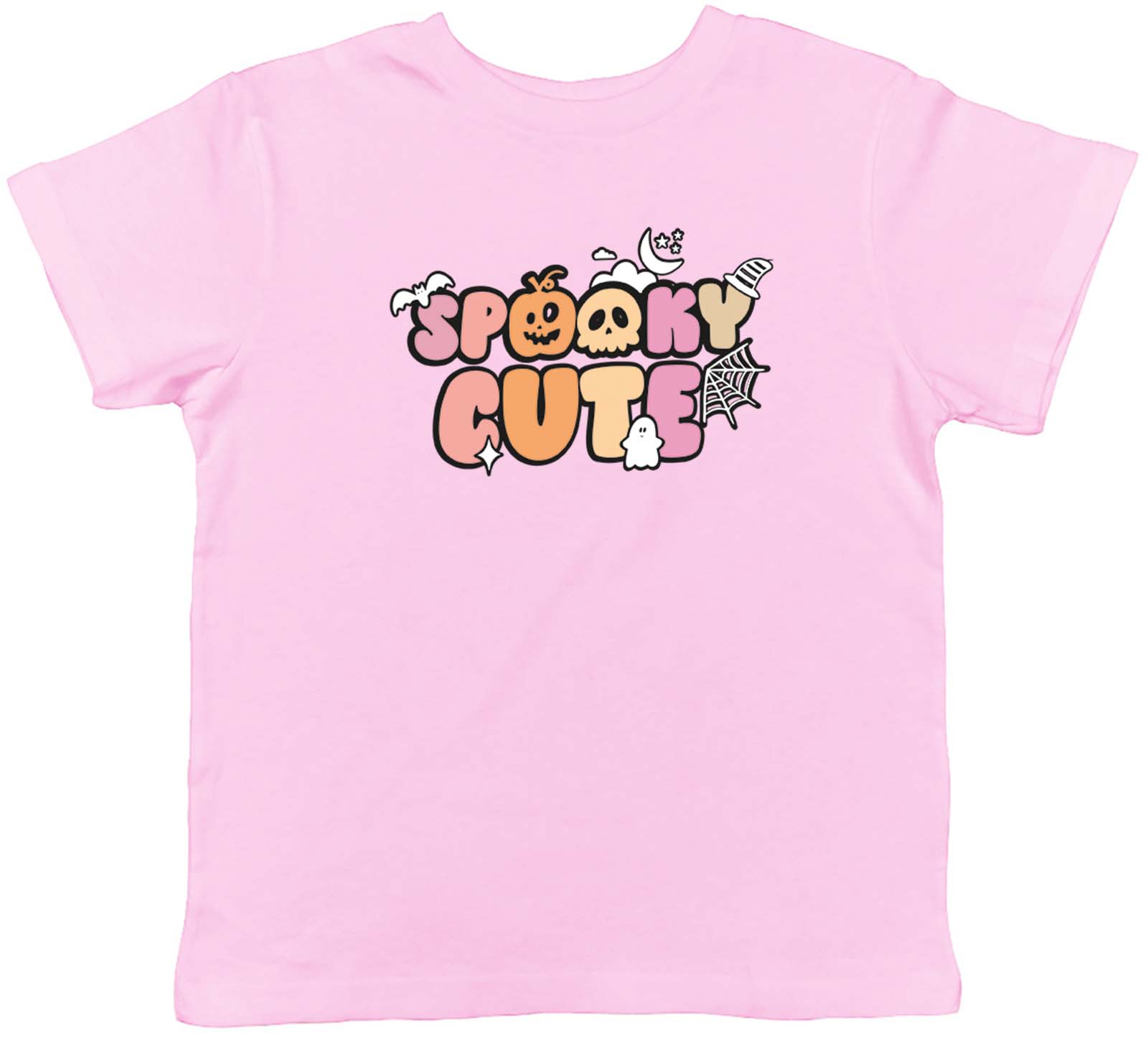 Spooky Cute Pink Halloween Childrens Kids T-Shirt Boys Girls Gift 140