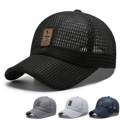 Summer Breathable Mesh Baseball Cap Women Men Uv Protection Outdoor Riding