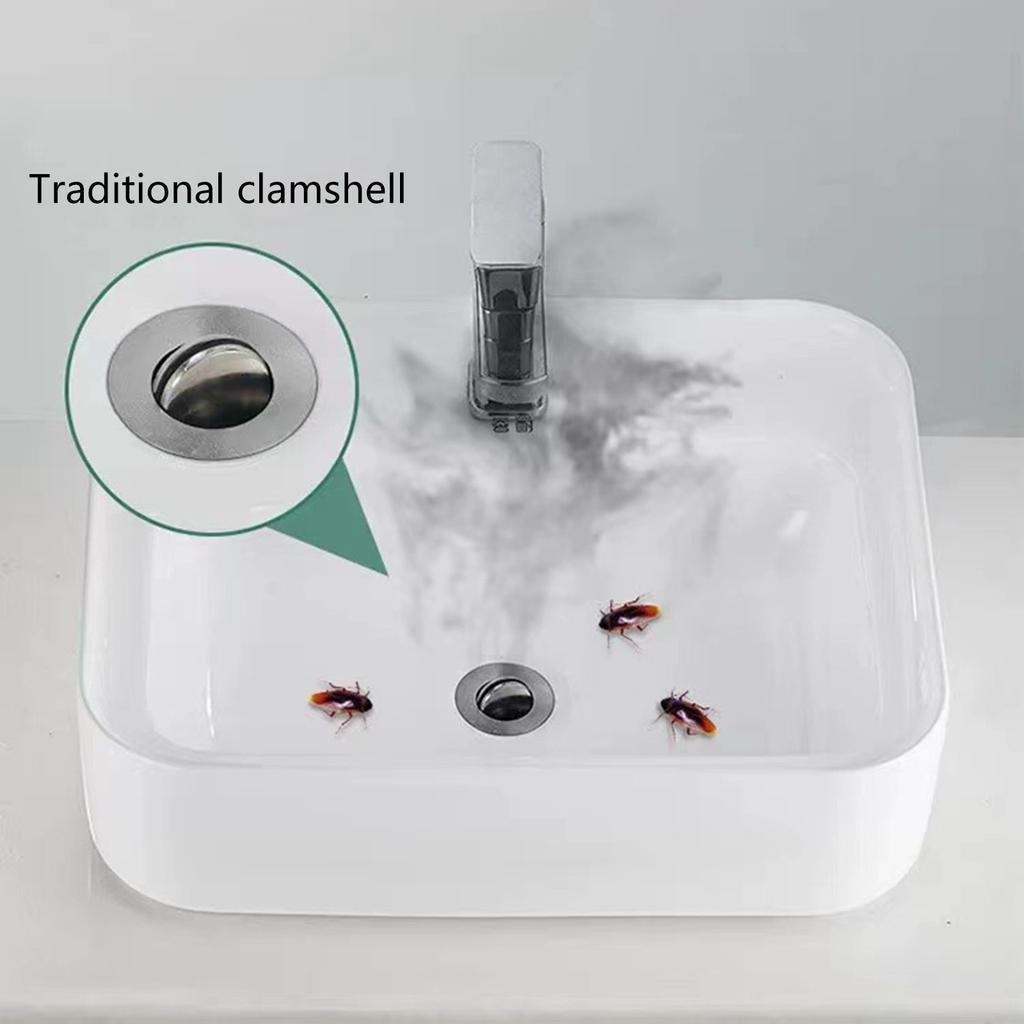 Drain Filter Bounce Cores Bathtub Drain Plug Sink Basins Drain Filter Bathtub Stopper for Bathroom Kitchen Easy Install