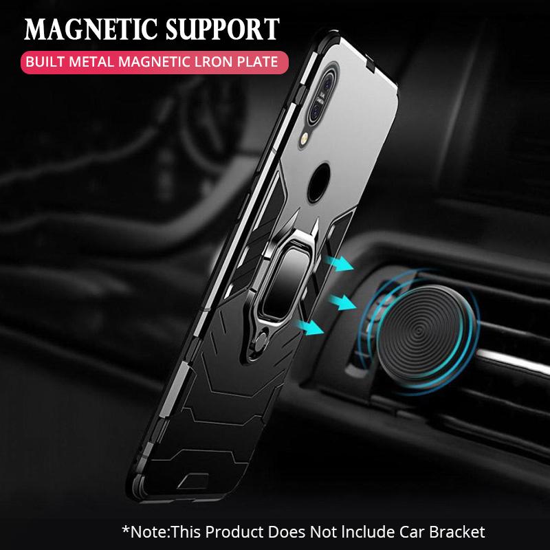 Tsimak Shockproof Armor Case pro ASUS Zenfone Max Pro M1 ZB601KL ZB602KL Pouzdro Finger Ring Magnetism Holder Max Pro M1 Cover