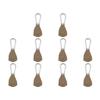 1-10pcs Rope Buckle Tightener Heavy Duty Pulley Ratchet Hanger Adjustable Cord Adjuster Fastener Windproof for Awning Canopy