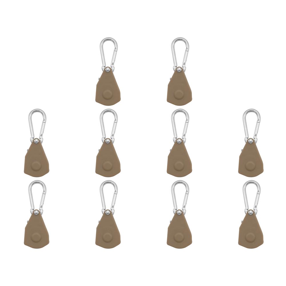 1-10pcs Rope Buckle Tightener Heavy Duty Pulley Ratchet Hanger Adjustable Cord Adjuster Fastener Windproof for Awning Canopy