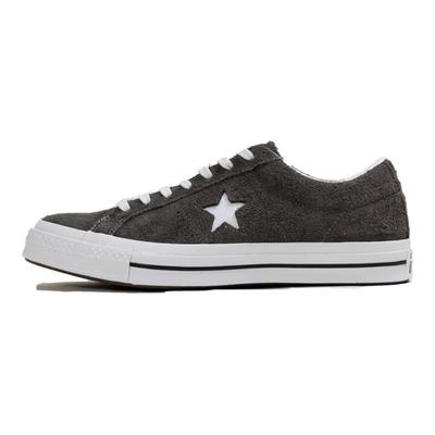One Star Ox Ciemnoszare Klasyczne Wszechstronne Niskie Płócienne Buty Unisex Szare