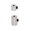 Pin Keepers Pin Locks Pin Backs Locking Clasp Locking Pin Keeper Backs with 1 Wrench and 10 Pieces Blank Pins