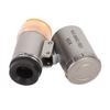 60X Mini Pocket Microscope Magnifier with LED Light Adjustable Portable Magnifying Glass UV Currency Detector for