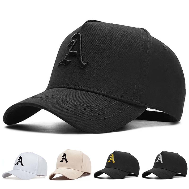 Yto Household Items Women's And A Letter Print Embroidered Baseball Cap Outdoor Use Adjustable Sunscreen Leisure Hat Spring Autumn Travel Beach Vacation 1Piece For Men