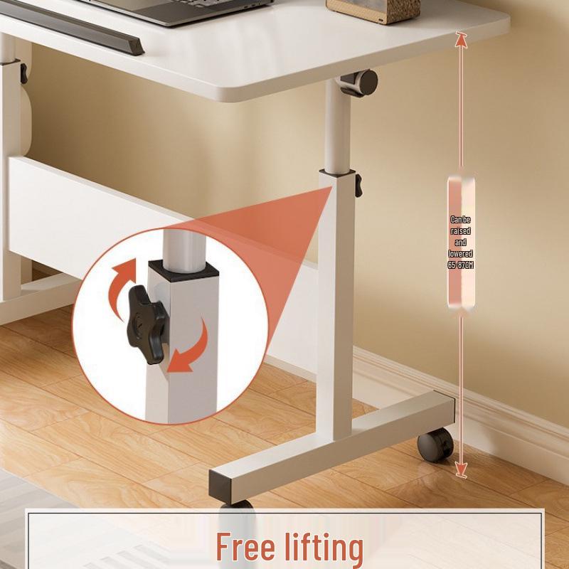 Adjustable Bedside Table: Compact, Versatile Desk for Bedroom, Dorm, Home Office, or Student Use
