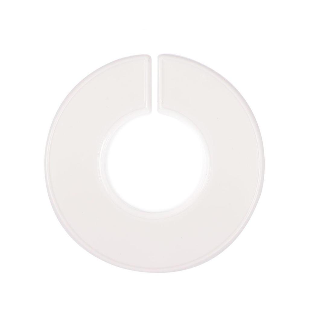Colorful Plastic Clothing Size Divider Rings - Round Separators for Organizing Clothes