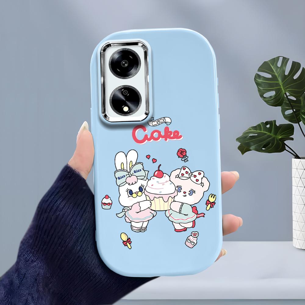 Jednobarevný stříbrný okraj čočky měkký tekutý silikon nárazuvzdorný obal na telefon pro iPhone Samsung Huawei Honor Xiaomi Redmi OPPO Realme Vivo Infinix Tecno