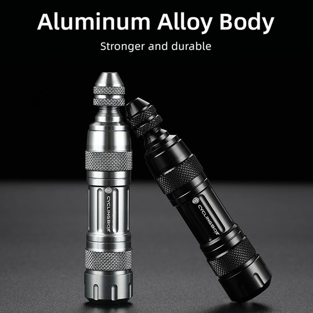 Tubeless Bike Tire Repair Kit Ultralight Vacuum Aluminum Alloy Tire Repair Tool for Mountain Bike