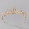 Bridal Crown Tiara Princess Wedding Dress Accessories Birthday Party Headband Crown Alloy Rhinestone Hair Accessories