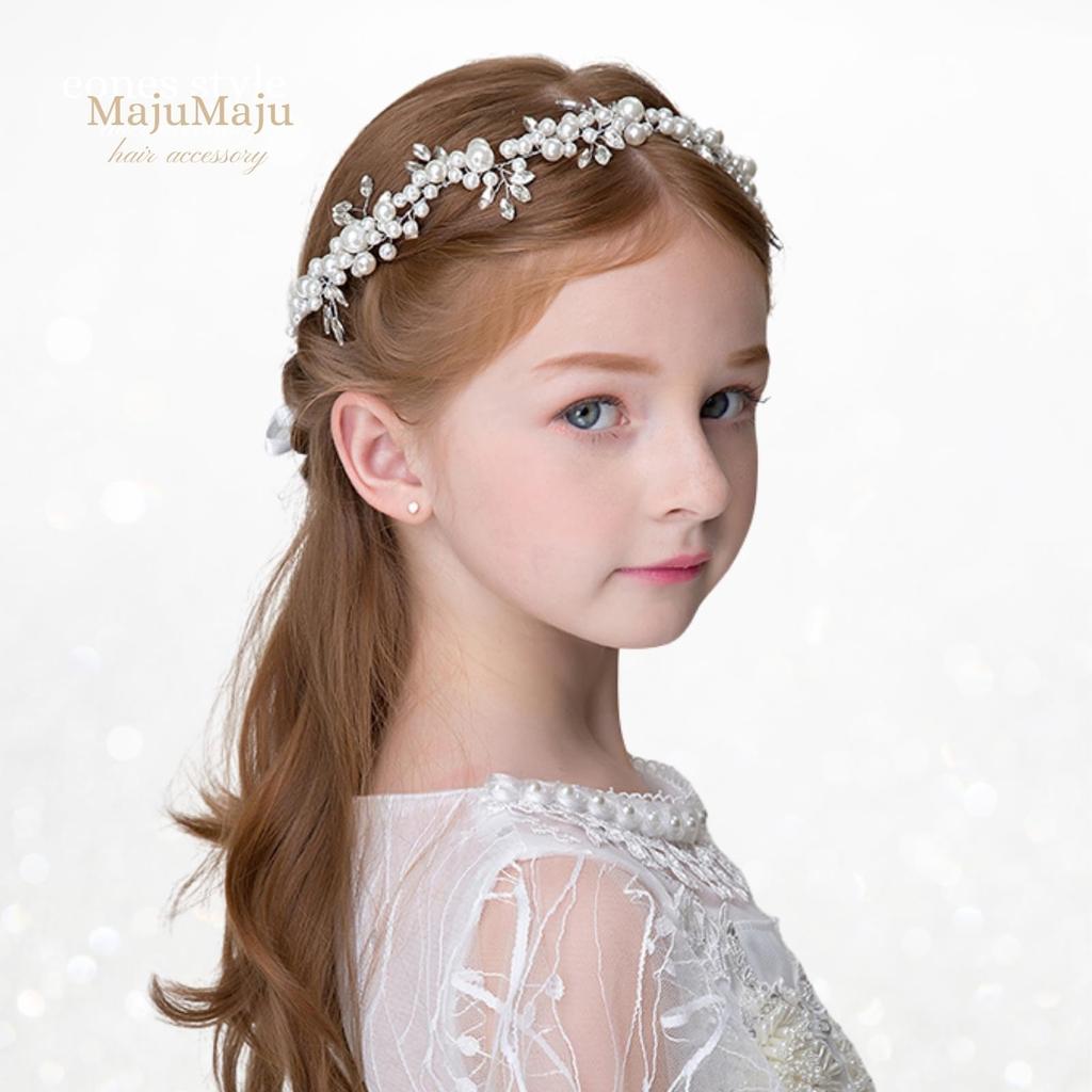 Hair Hair Piano Recitals Accessories, Ornaments, Headdresses, Girls, Children, Handmade, Arrangements, (F) (PMA04)