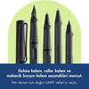 LAMY Safari Fountain Pen M Medium Steel Black L0E2-M