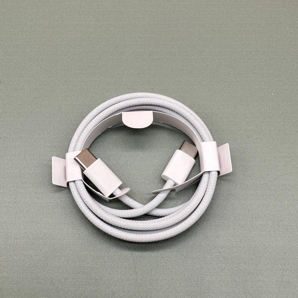 Knitted Macaron PD20W Double C Cable for Apple 16/15/14/13 Devices