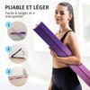 Folding Gymnastics Beam, 236 cm, Oxford Fabric, Purple Pink