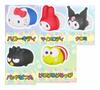 Sanrio Charakter Yuru Petit Maskottchen 2 Set mit 5