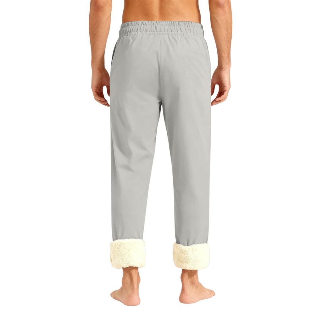 Men's Fleece-Lined Cotton Pants