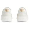 Gucci Low Top Skateboard Shoes Men's White Gray 669582 AACV2 9048