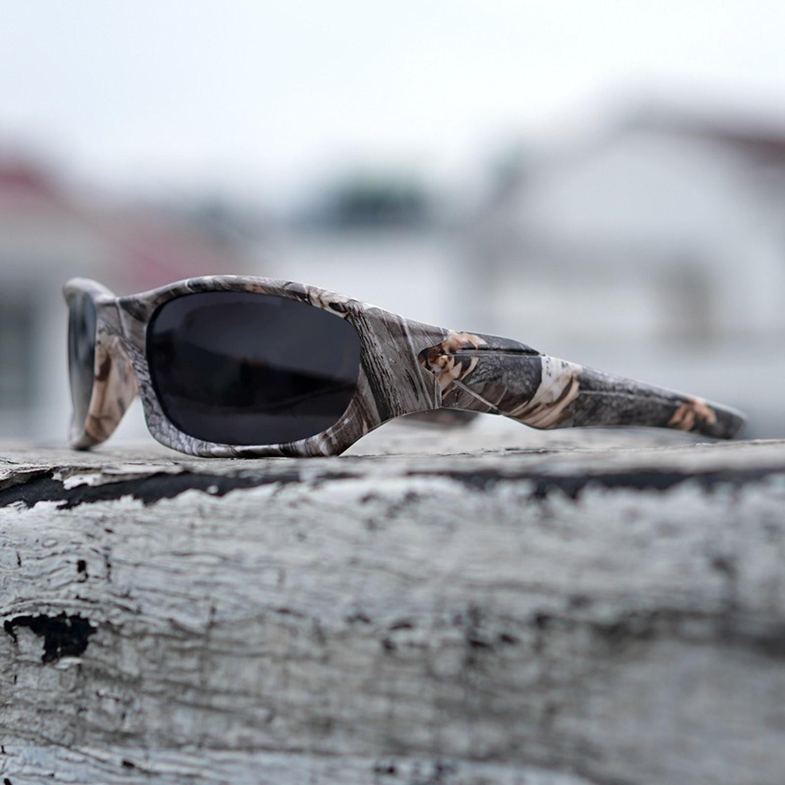 Polarized Sports Sunglasses for Men Women Frame Cycling Fishing Wrap Around Sunglasses UV400 one size