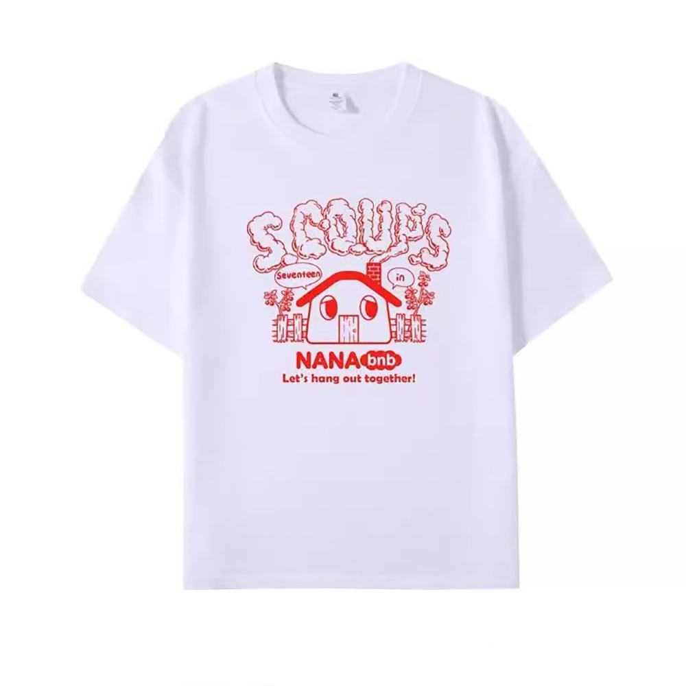 Nana Bnb T-Shirt Nana Tour 2025 Liebhaber Gleiche Kleidung Retro T-Shirt Damenbekleidung Vintage Harajuku Hochwertige Oberteile Baumwoll-T-Shirts