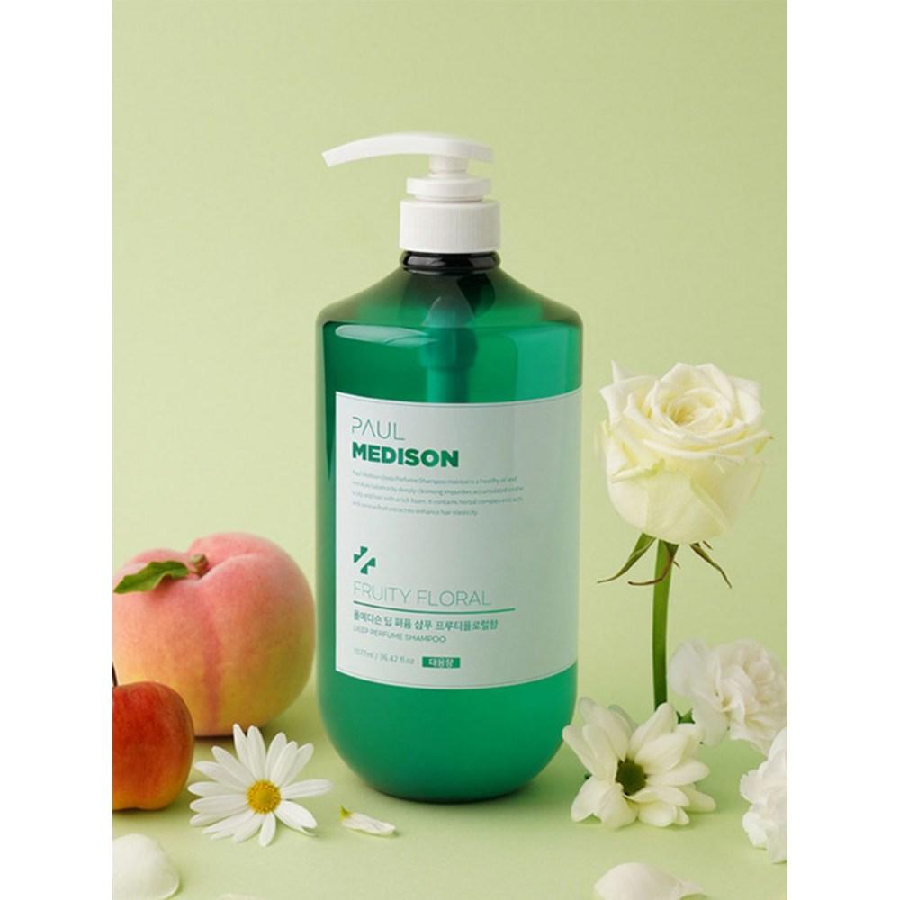 

PAUL MEDISON Deep Perfume Shampoo Фруктово-цветочный аромат 1077 мл, 1,077 л, 1 шт.