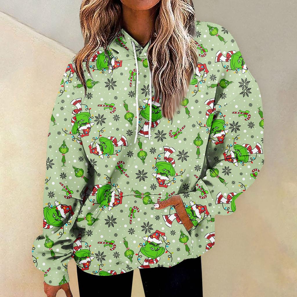 Women's Fashion Daily Versatile Casual Crewneck Sweatshirts Graphic Daily Long Sleeve Gradient Patchwork Printed Top Sweatshirts