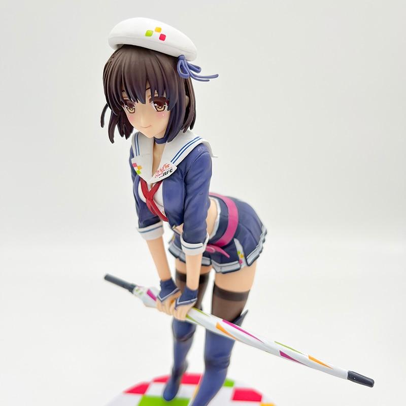 Racing Sexy Anime Figure Saekano How To Raise A Boring Girlfriend Fine Action Figure Megumi Kato Figurine Toys