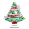 Christmas Decor Set: Snowman, Santa, Snowflake & Tree Balloons