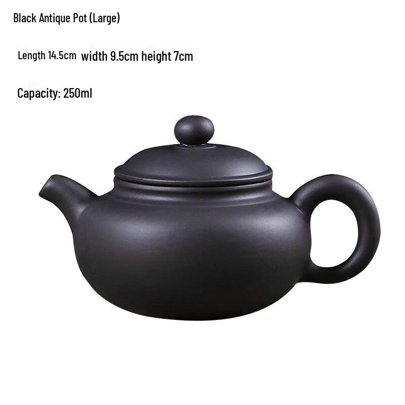 ZISIZ Yixing Zisha Handmade Purple Clay Teapot