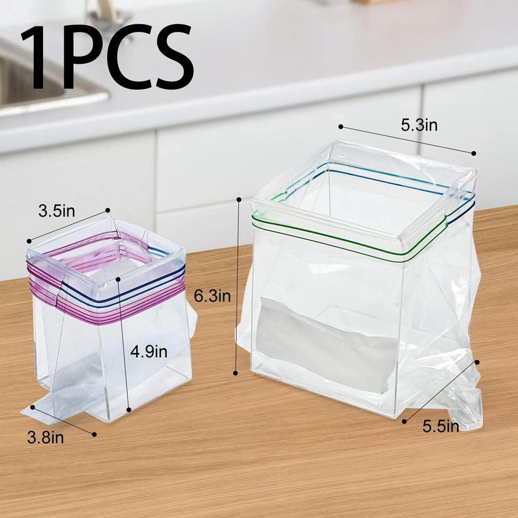 Baggy Rack Holder Filling Freezer Bag Kitchen Gadgets Stand S