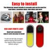 Bicycle Taillights Type-C Super Bright Road Bike Rear Lights Waterproof USB Rechargeable Cycling MTB Lamp